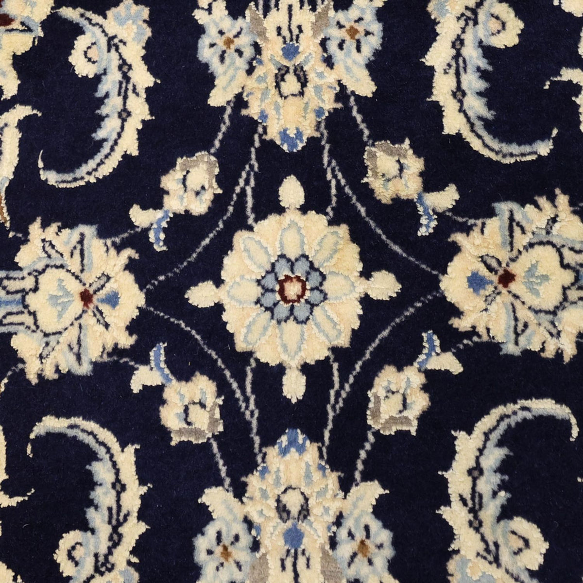 Perserteppich - Nain - Royal - Royal - 114 x 78 cm - dunkelblau