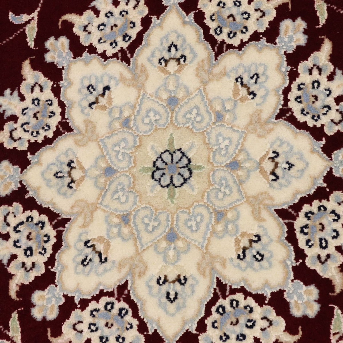 Perserteppich - Nain - Royal - Royal - 152 x 100 cm - rot