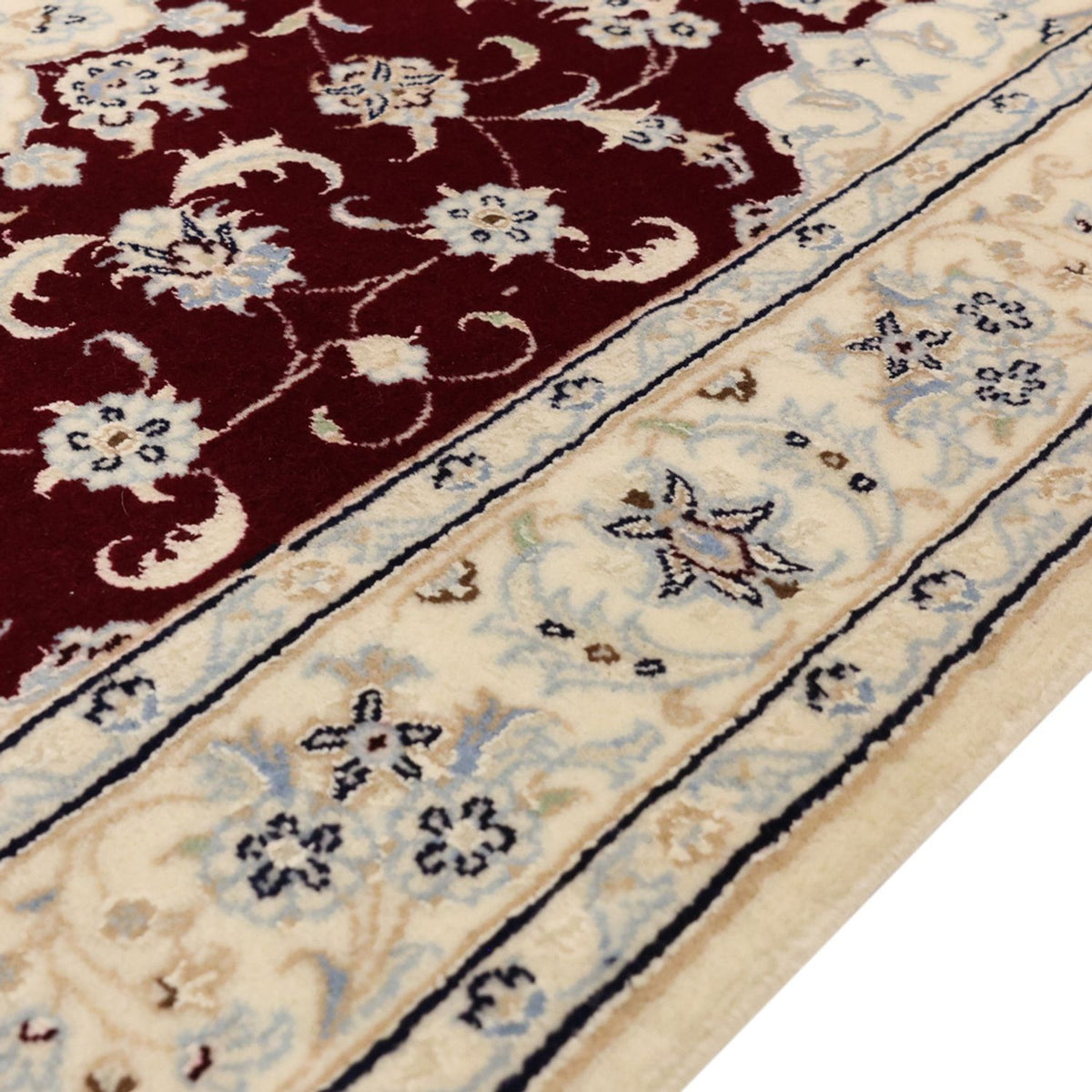 Perserteppich - Nain - Royal - Royal - 152 x 100 cm - rot
