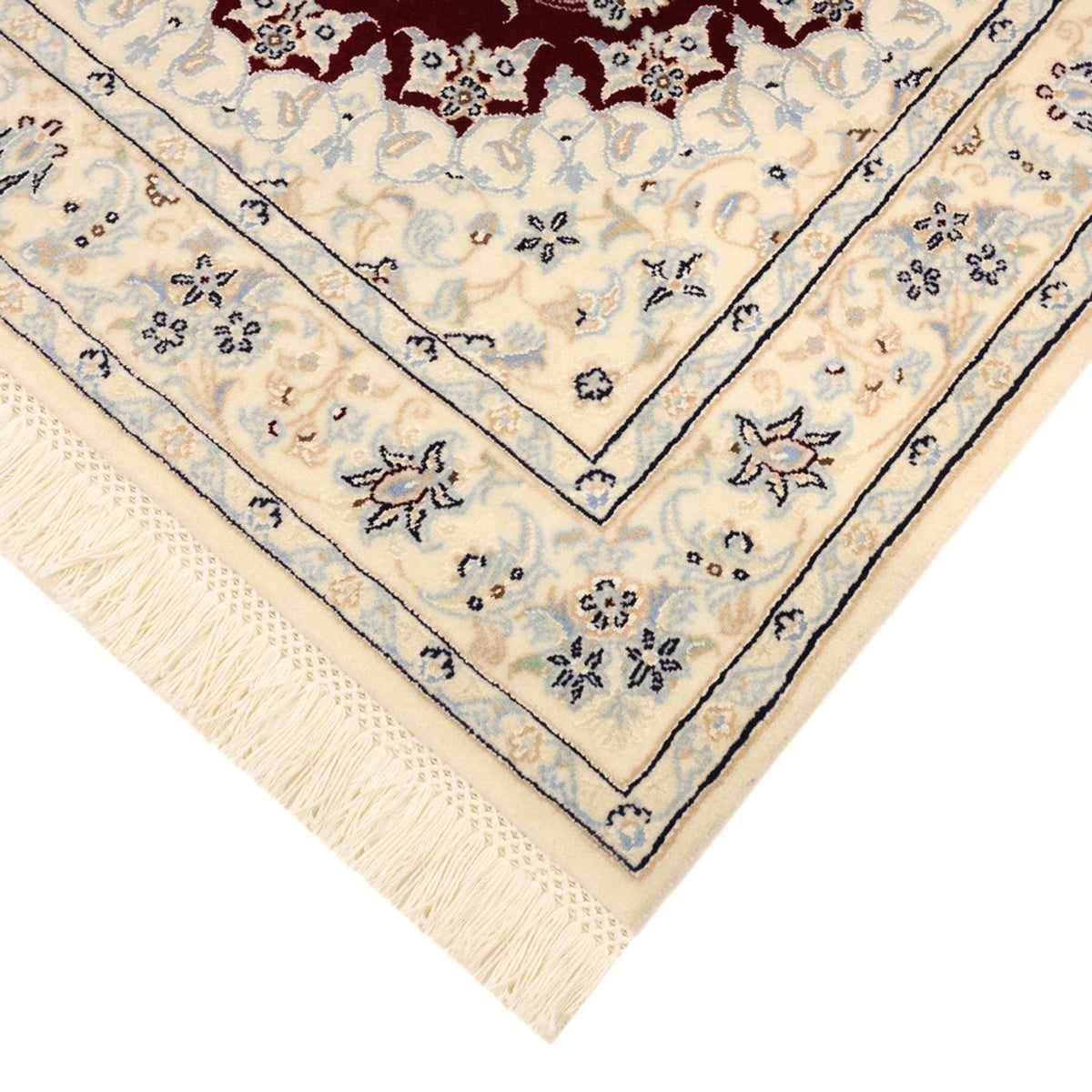 Perserteppich - Nain - Royal - Royal - 152 x 100 cm - rot