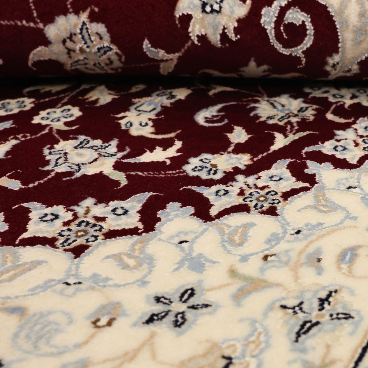 Perserteppich - Nain - Royal - Royal - 152 x 100 cm - rot