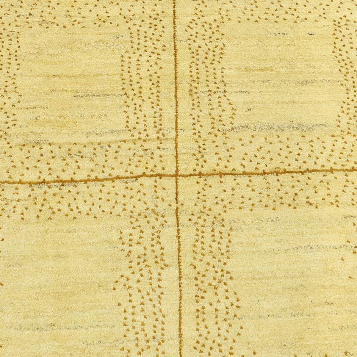 Gabbeh Teppich - Loribaft Perser - 281 x 204 cm - hellbeige