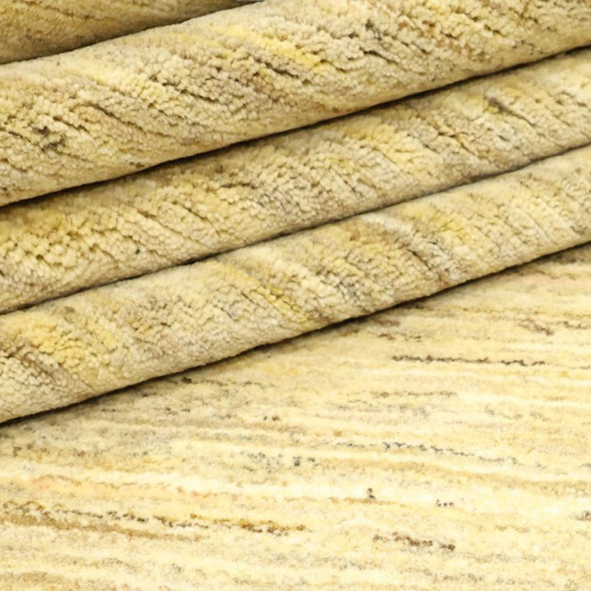 Gabbeh Teppich - Loribaft Perser - 302 x 248 cm - beige