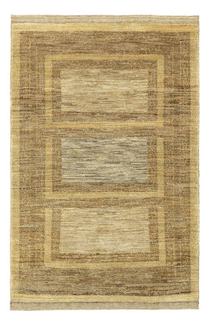 Gabbeh Teppich - Loribaft Perser - 147 x 101 cm - sand