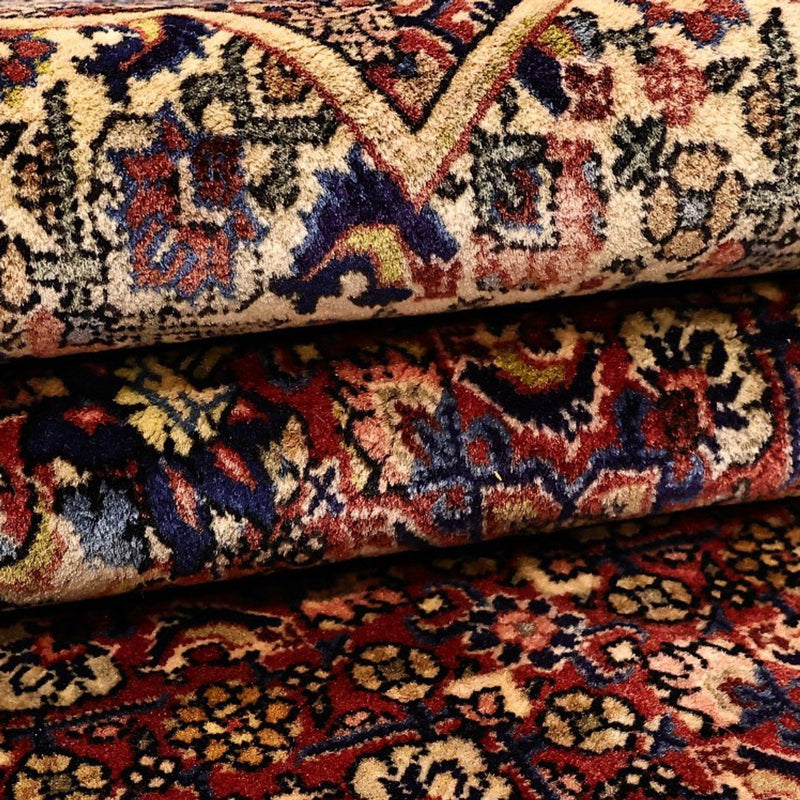 Perserteppich - Bidjar - Royal - 216 x 144 cm - dunkelrot