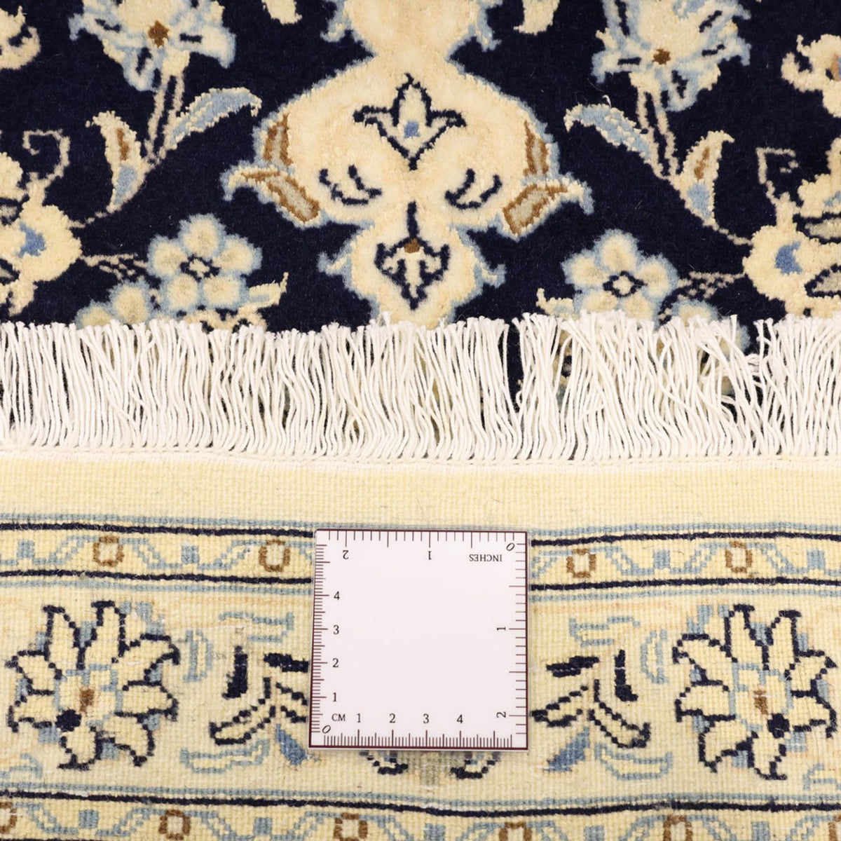 Perserteppich - Nain - Royal - Royal - 114 x 78 cm - dunkelblau