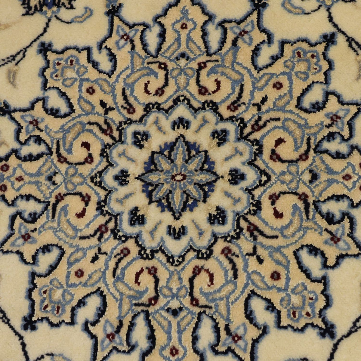 Perserteppich - Nain - Royal - Royal - 161 x 108 cm - beige