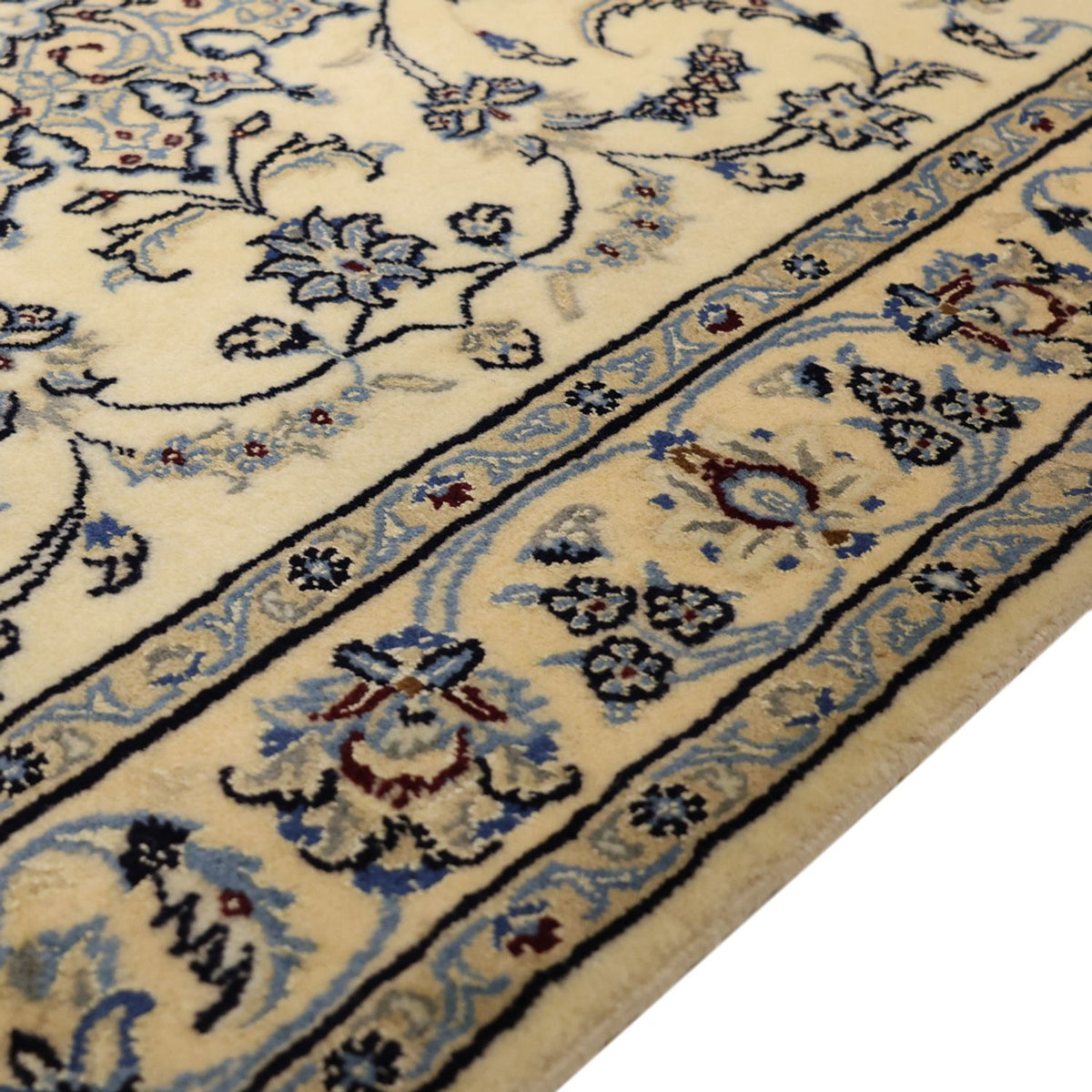 Perserteppich - Nain - Royal - Royal - 161 x 108 cm - beige