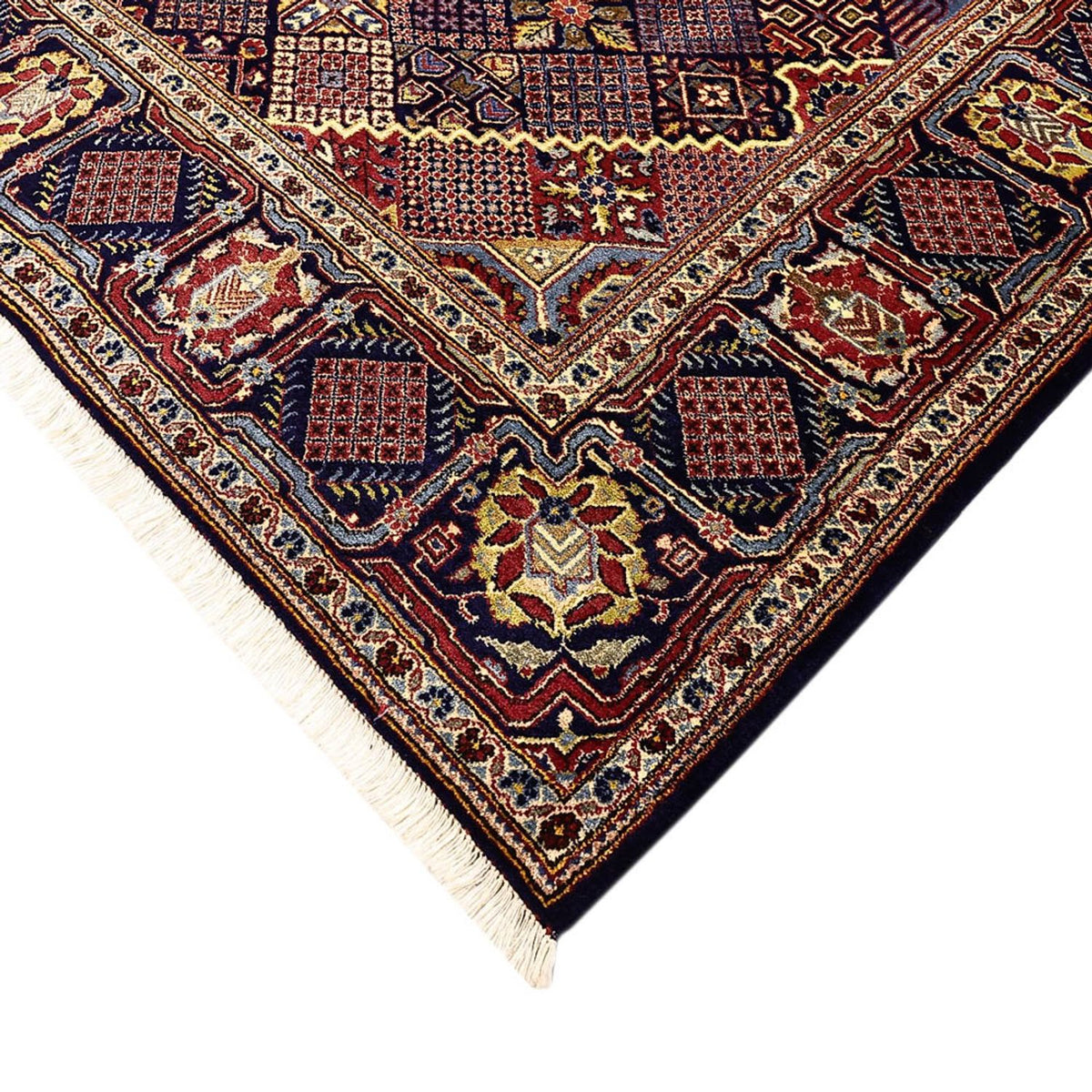 Perserteppich - Keshan - 211 x 143 cm - dunkelblau