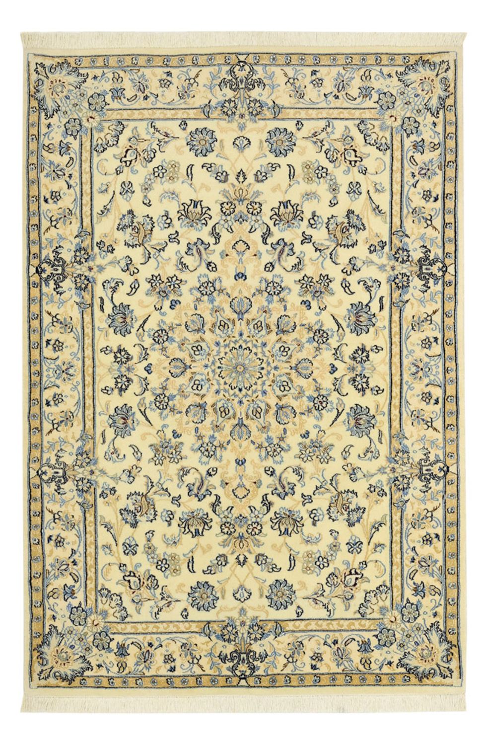 Perserteppich - Nain - Royal - 156 x 107 cm - sand