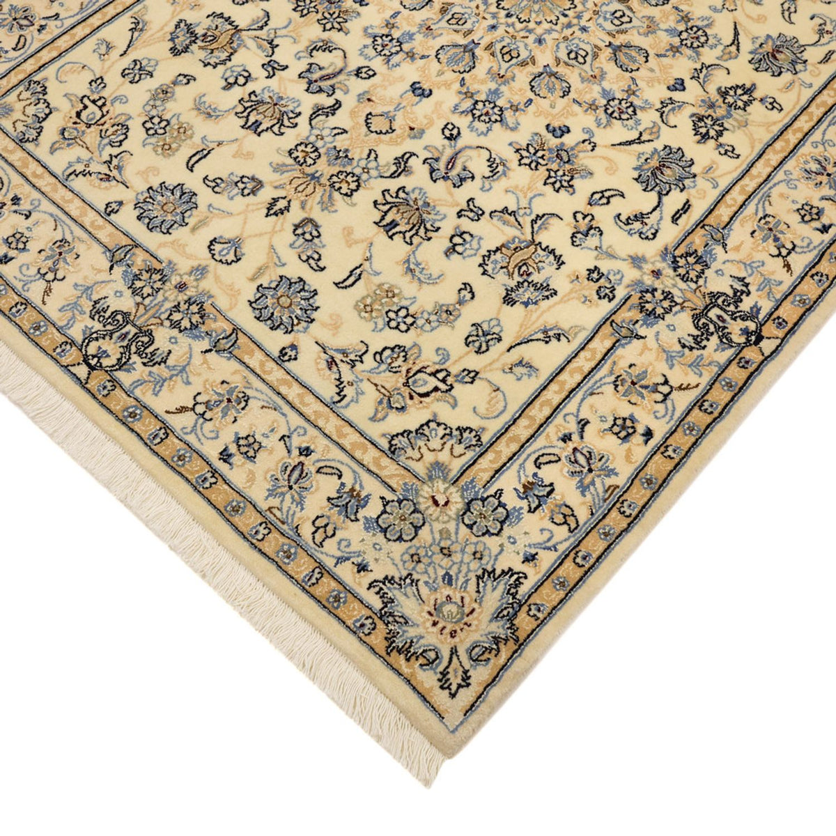 Perserteppich - Nain - Royal - 156 x 107 cm - sand