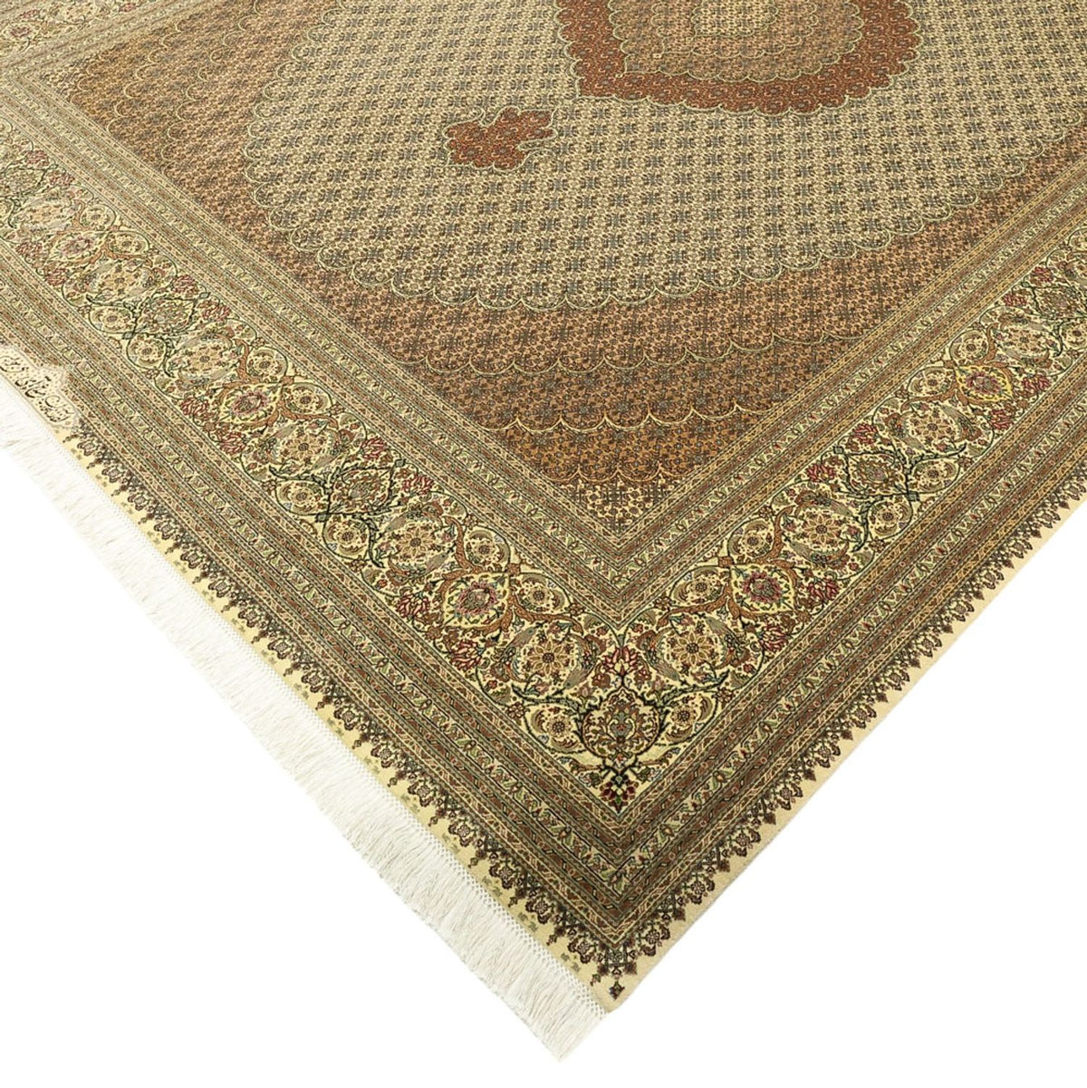 Perserteppich - Täbriz - Royal - Royal - 350 x 251 cm - sand