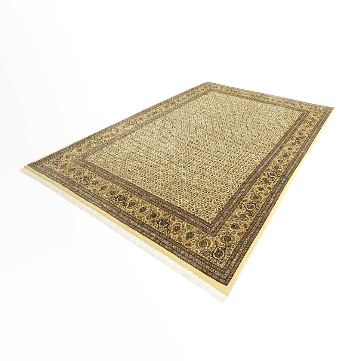 Perserteppich - Täbriz - Royal - Royal - 289 x 200 cm - dunkelbeige