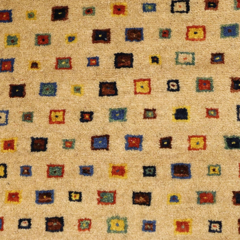 Gabbeh Teppich - Loribaft Perser - 164 x 79 cm - gold