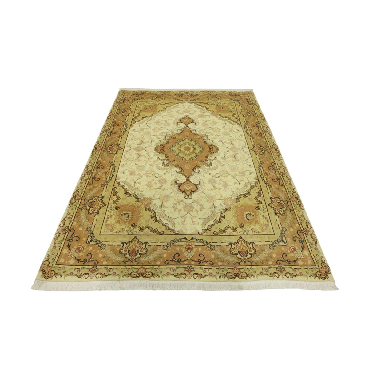 Perserteppich - Täbriz - Royal - 208 x 149 cm - beige