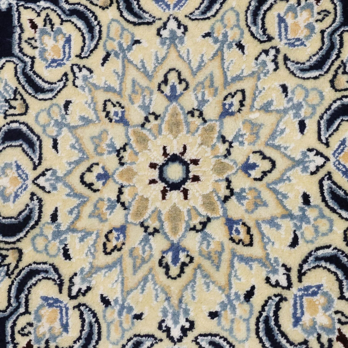 Perserteppich - Nain - Royal - 152 x 87 cm - dunkelblau