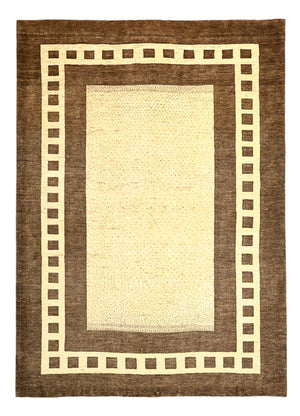 Gabbeh Teppich - Kaschkuli Perser - 248 x 178 cm - beige