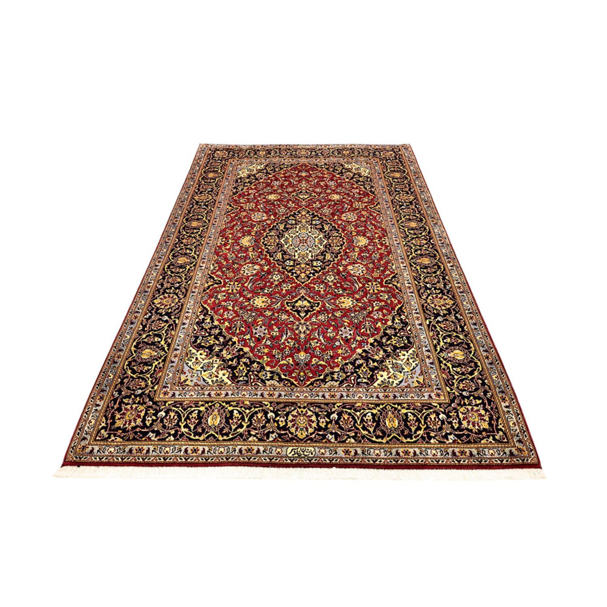 Perserteppich - Keshan - 211 x 138 cm - rot