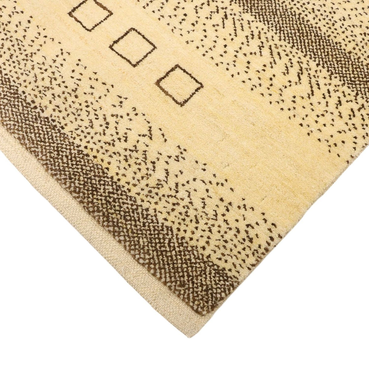 Gabbeh Teppich - Loribaft Perser - 173 x 118 cm - beige