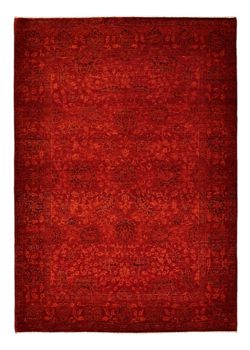 Gabbeh Teppich - Loribaft Perser - 200 x 142 cm - rot