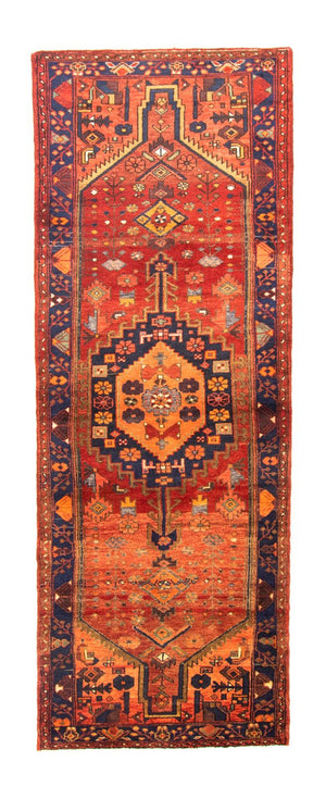 Perserteppich - Nomadic 290 x 103 cm - orange
