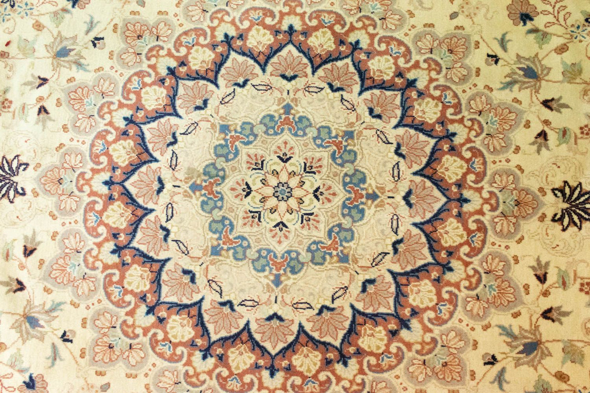 Perserteppich - Keshan 353 x 240 cm - beige