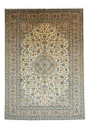 Perserteppich - Keshan 405 x 294 cm - beige