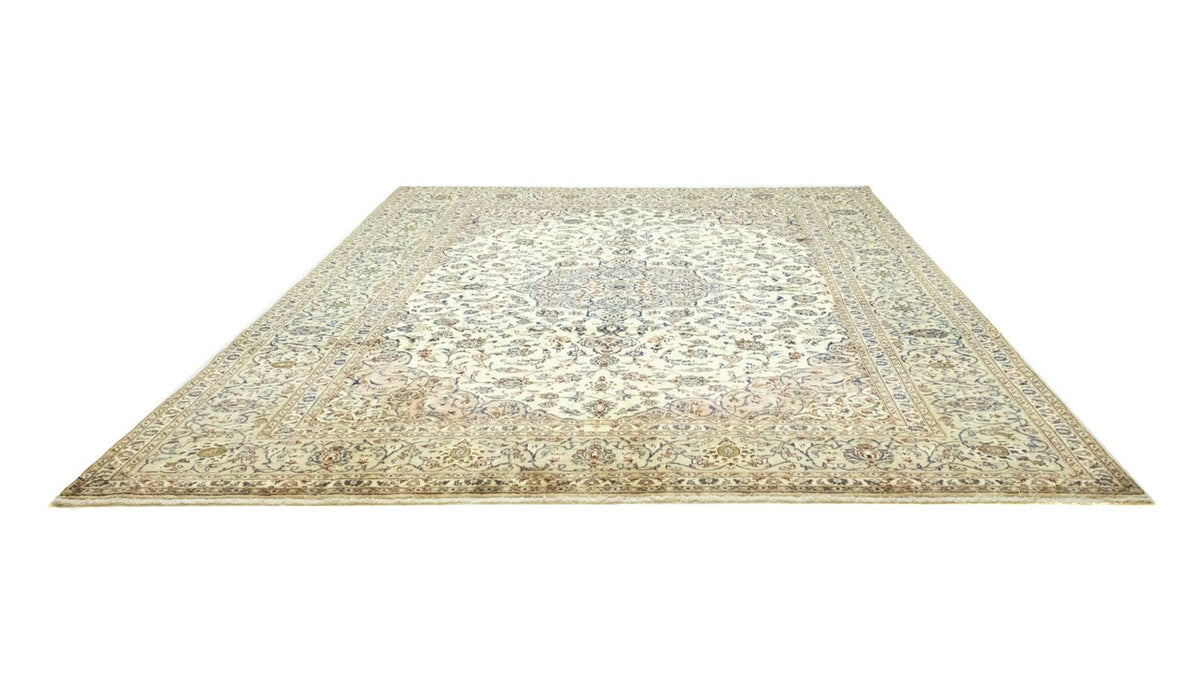 Perserteppich - Keshan 404 x 292 cm - beige