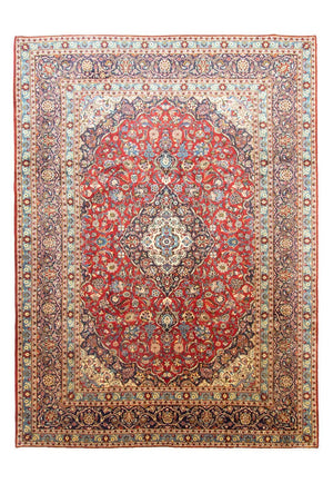 Perserteppich - Keshan 384 x 280 cm - rot