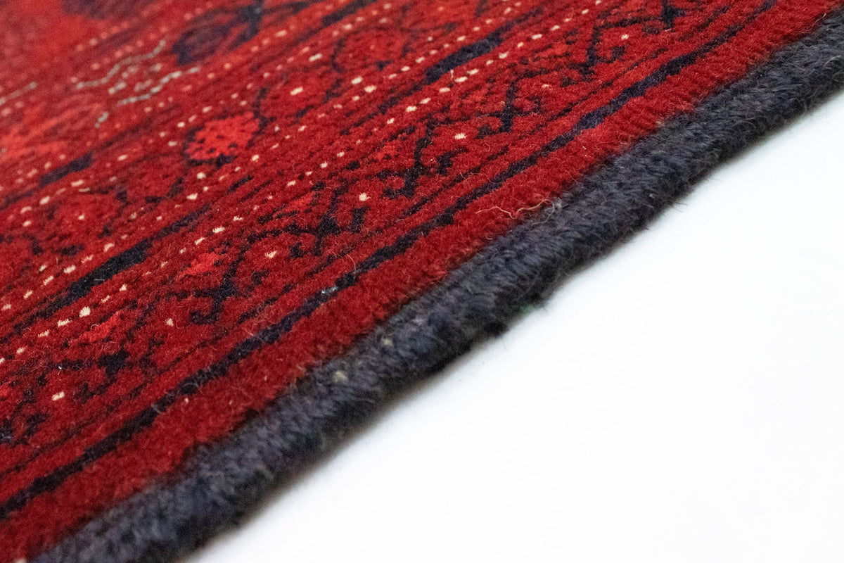 Afghan Teppich - Buchara 390 x 292 cm - dunkelrot