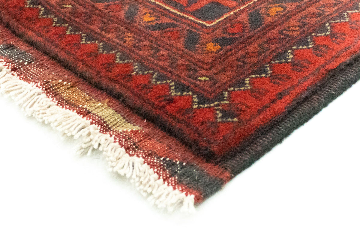 Afghan Teppich - Kunduz 194 x 147 cm - rot
