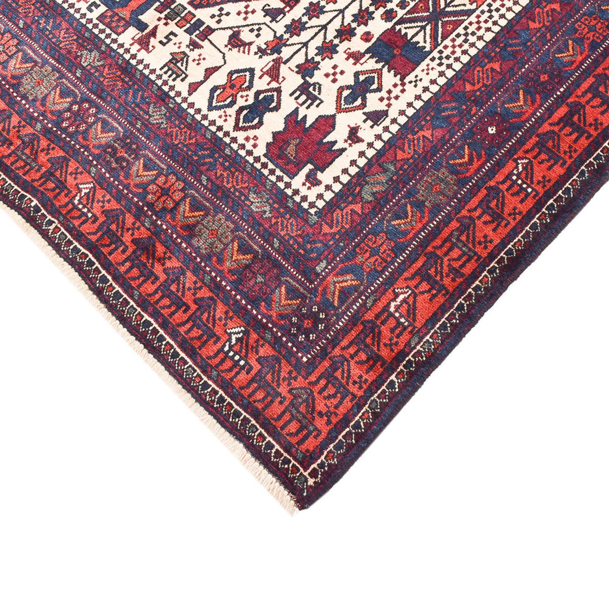 Belutsch Teppich - 210 x 153 cm - creme