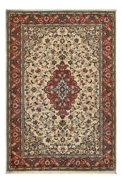 Keshan Teppich 201x296cm - Perserteppich