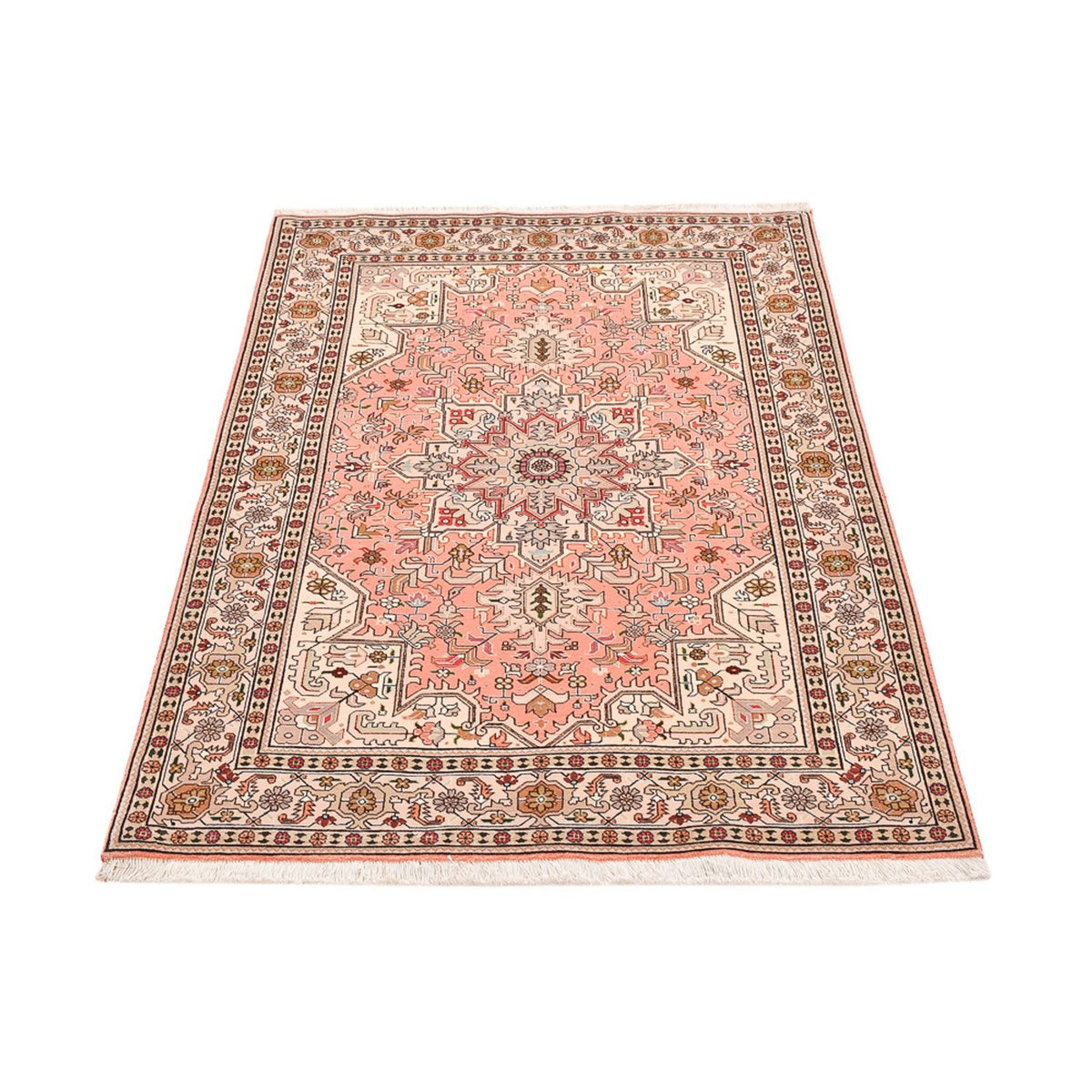 Perserteppich - Täbriz - Royal - 159 x 106 cm - hellrot