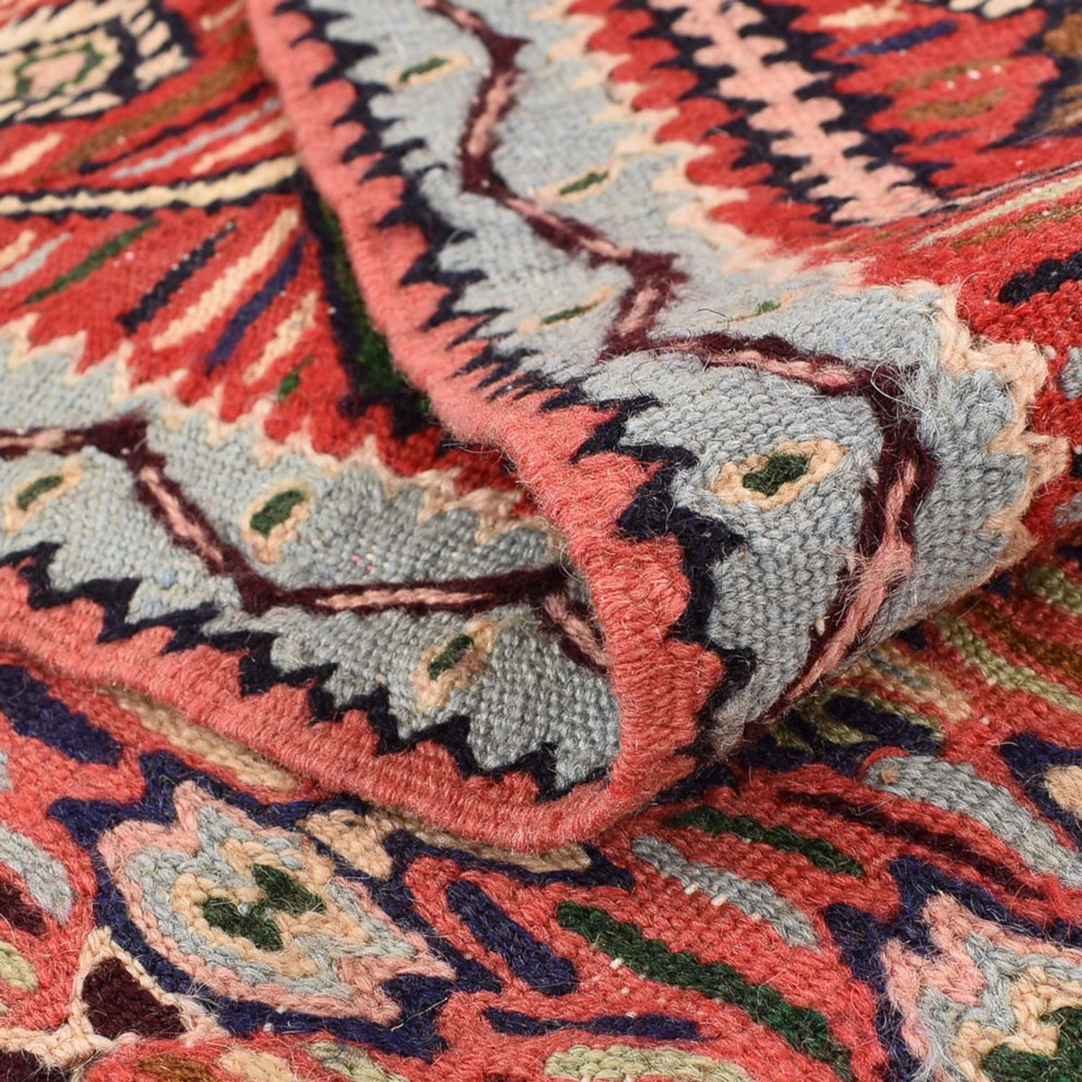 Kelim Teppich - Oriental - 242 x 155 cm - beige