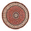 Perserteppich - Täbriz - Premium rund  - 300 x 300 cm - rot