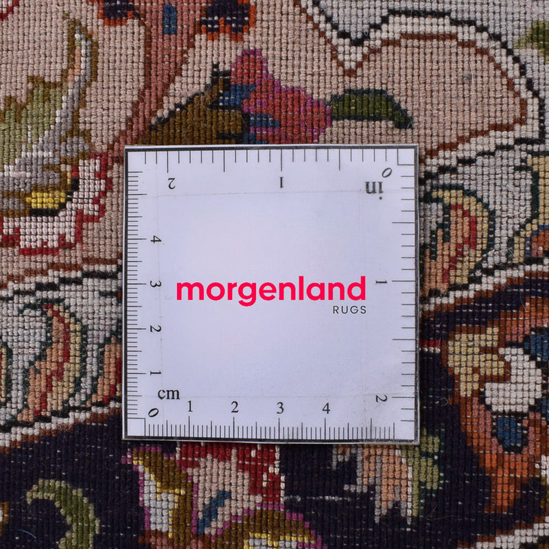 Perserteppich - Täbriz - Premium rund  - 300 x 300 cm - rot