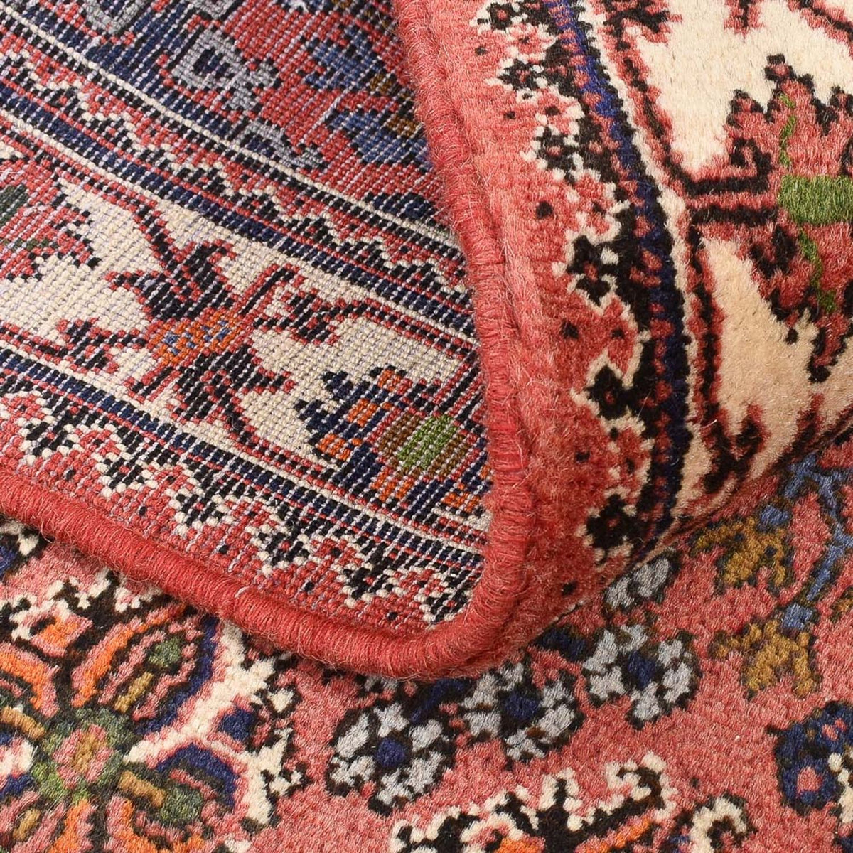 Perserteppich - Nomadic - 158 x 110 cm - hellrot