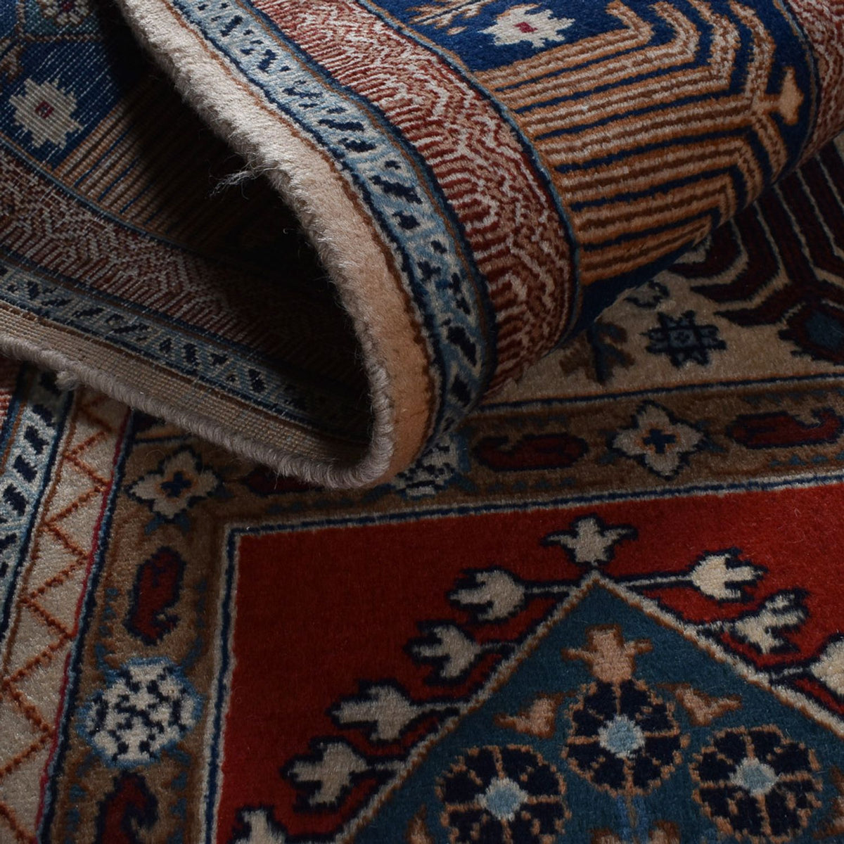 Perserteppich - Nomadic - 290 x 200 cm - dunkelrot