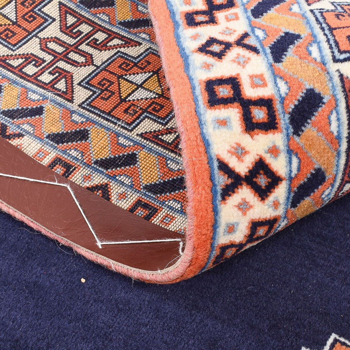 Perserteppich - Täbriz - Royal - 142 x 100 cm - dunkelblau