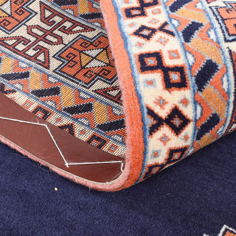 Perserteppich - Täbriz - Royal - 142 x 100 cm - dunkelblau