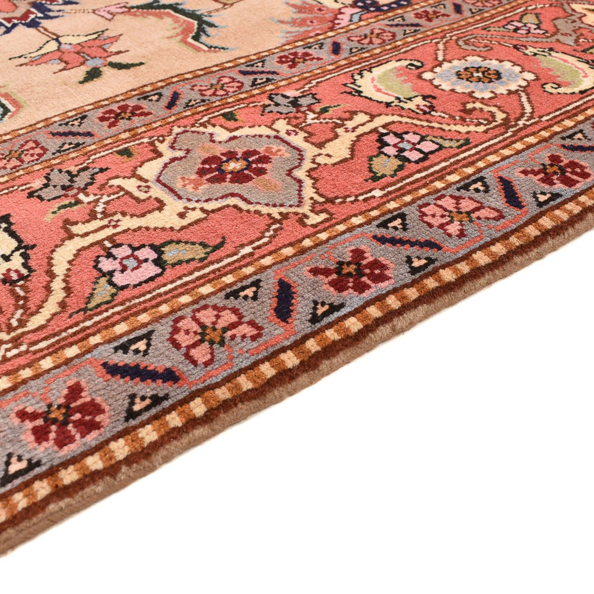 Perserteppich - Nomadic quadratisch - 200 x 197 cm - hellbeige