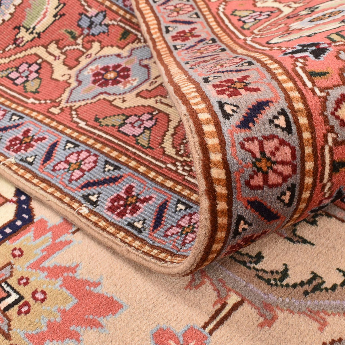 Perserteppich - Nomadic quadratisch - 200 x 197 cm - hellbeige