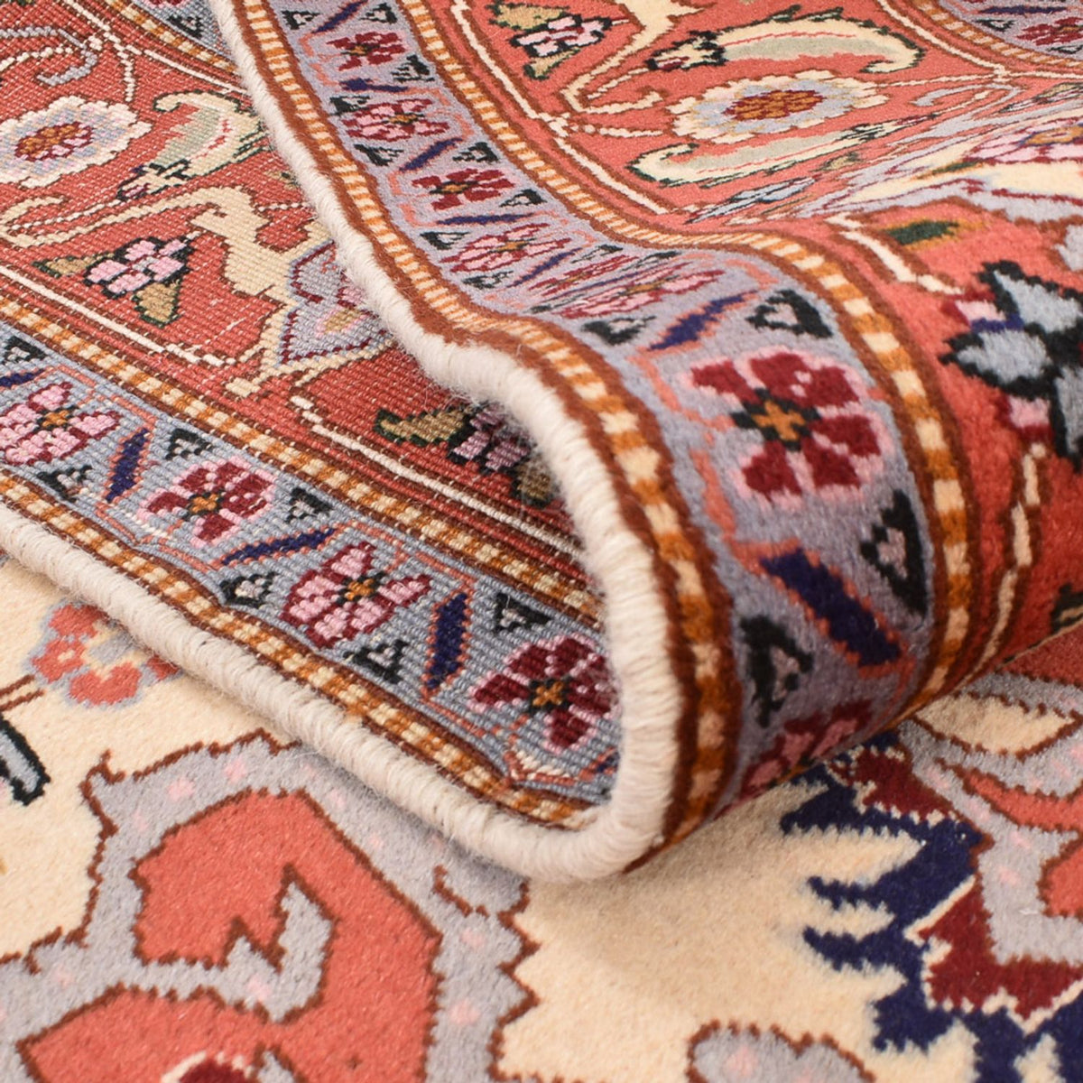 Perserteppich - Nomadic quadratisch - 218 x 200 cm - creme