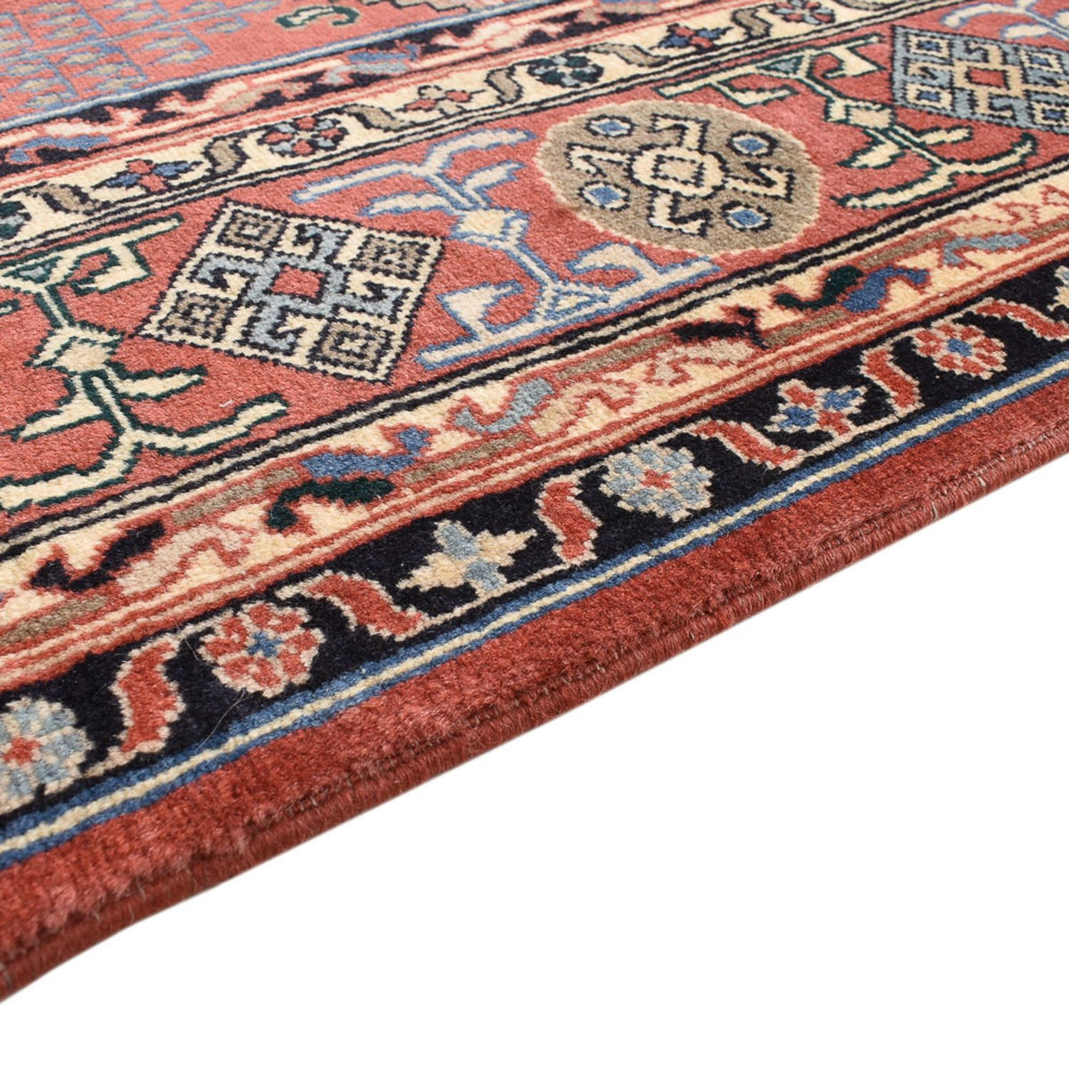 Perserteppich - Nomadic - 249 x 197 cm - dunkelblau