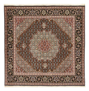 Perserteppich - Täbriz - Royal quadratisch  - 203 x 202 cm - braun