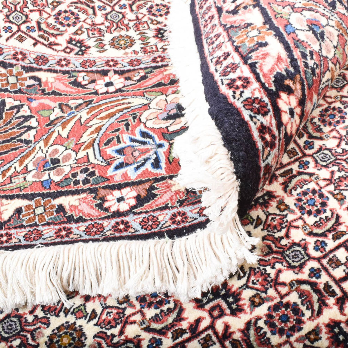 Perserteppich - Bidjar rund  - 250 x 250 cm - hellgrau