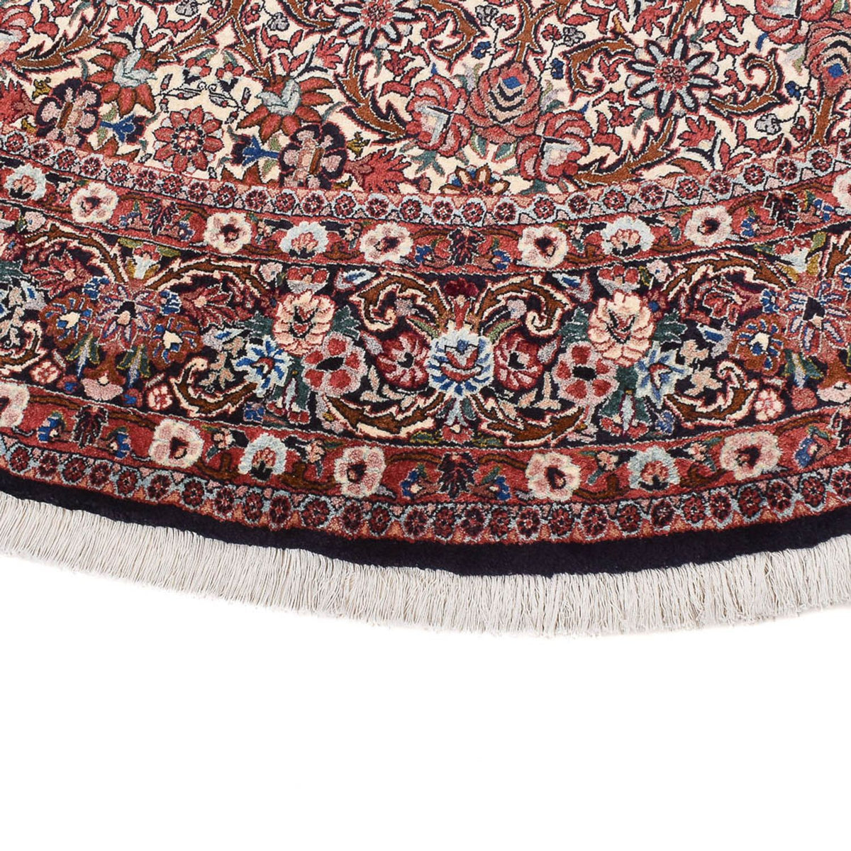 Perserteppich - Bidjar rund  - 250 x 250 cm - rost