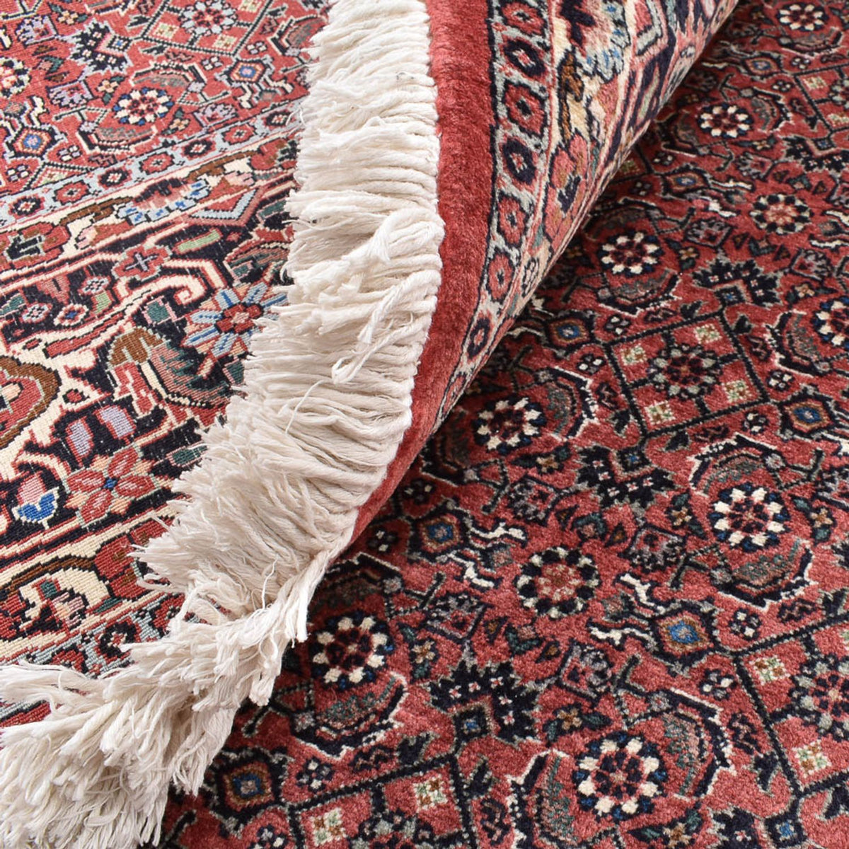 Perserteppich - Bidjar rund  - 300 x 300 cm - hellrot