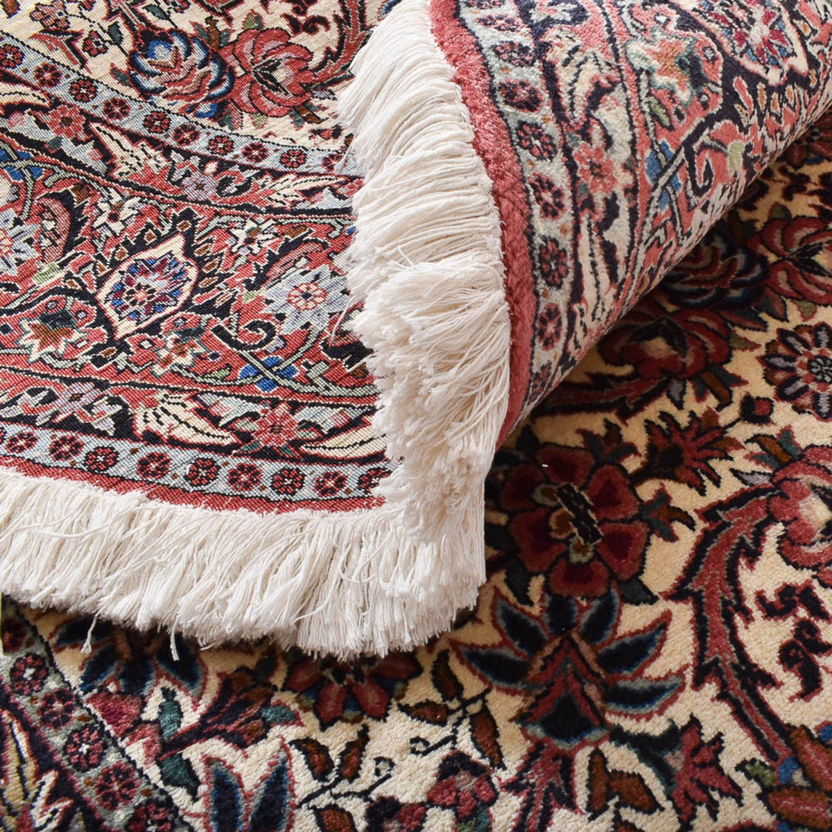 Perserteppich - Bidjar rund  - 245 x 245 cm - rost